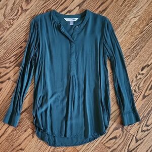 Dark Green Tunic Shirt Size Small